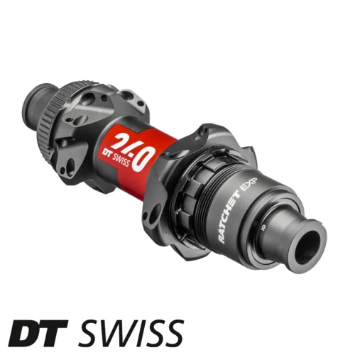 an image showing a DT Swiss 240 CL straight pull bicycle rear hub