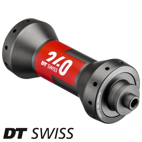 an image showing a DT Swiss 240 QR straight pull bicycle front hub