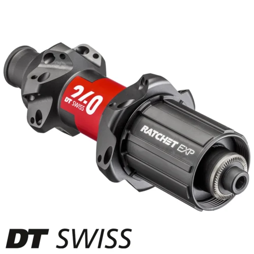 an image showing a DT Swiss 240 QR straight pull bicycle rear hub